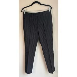 The Kooples Pinstripe Dress Pants FR 36 (US 4) Wool-Blend Trousers